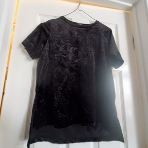 Womens velvet top